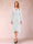 A-Line/Princess Long Sleeves Asymmetrical Mother of the Bride Dresses with Ruched & Rhinestone