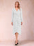 A-Line/Princess Long Sleeves Asymmetrical Mother of the Bride Dresses with Ruched & Rhinestone