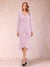 A-Line/Princess Long Sleeves Asymmetrical Mother of the Bride Dresses with Ruched & Rhinestone