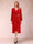A-Line/Princess Long Sleeves Asymmetrical Mother of the Bride Dresses with Ruched & Rhinestone