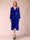 A-Line/Princess Long Sleeves Asymmetrical Mother of the Bride Dresses with Ruched & Rhinestone