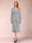 A-Line/Princess Long Sleeves Asymmetrical Mother of the Bride Dresses with Ruched & Rhinestone