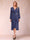 A-Line/Princess Long Sleeves Asymmetrical Mother of the Bride Dresses with Ruched & Rhinestone