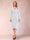 A-Line/Princess Long Sleeves Asymmetrical Mother of the Bride Dresses with Ruched & Rhinestone