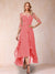 A-Line/Princess Half Sleeves Asymmetrical Mother of the Bride Dresses with Ruffles & Embroidery