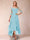 A-Line/Princess Half Sleeves Asymmetrical Mother of the Bride Dresses with Ruffles & Embroidery