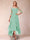 A-Line/Princess Half Sleeves Asymmetrical Mother of the Bride Dresses with Ruffles & Embroidery