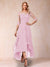 A-Line/Princess Half Sleeves Asymmetrical Mother of the Bride Dresses with Ruffles & Embroidery