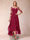 A-Line/Princess Half Sleeves Asymmetrical Mother of the Bride Dresses with Ruffles & Embroidery