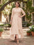 A-Line/Princess Half Sleeves Asymmetrical Plus Size Mother of the Bride Dresses with Ruffles & Embroidery