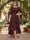 A-Line/Princess Half Sleeves Asymmetrical Plus Size Mother of the Bride Dresses with Ruffles & Embroidery