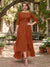 A-Line/Princess Half Sleeves Asymmetrical Plus Size Mother of the Bride Dresses with Ruffles & Embroidery