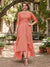 A-Line/Princess Half Sleeves Asymmetrical Plus Size Mother of the Bride Dresses with Ruffles & Embroidery