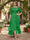A-Line/Princess Half Sleeves Asymmetrical Plus Size Mother of the Bride Dresses with Ruffles & Embroidery