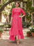 A-Line/Princess Half Sleeves Asymmetrical Plus Size Mother of the Bride Dresses with Ruffles & Embroidery