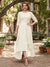A-Line/Princess Half Sleeves Asymmetrical Plus Size Mother of the Bride Dresses with Ruffles & Embroidery
