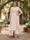 A-Line/Princess Half Sleeves Asymmetrical Plus Size Mother of the Bride Dresses with Ruffles & Embroidery