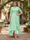 A-Line/Princess Half Sleeves Asymmetrical Plus Size Mother of the Bride Dresses with Ruffles & Embroidery