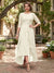 A-Line/Princess Half Sleeves Asymmetrical Plus Size Mother of the Bride Dresses with Ruffles & Embroidery