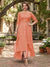 A-Line/Princess Half Sleeves Asymmetrical Plus Size Mother of the Bride Dresses with Ruffles & Embroidery