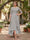 A-Line/Princess Half Sleeves Asymmetrical Plus Size Mother of the Bride Dresses with Ruffles & Embroidery