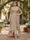A-Line/Princess Half Sleeves Asymmetrical Plus Size Mother of the Bride Dresses with Ruffles & Embroidery