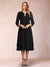 Sheath/Column 3/4 Sleeves Asymmetrical Mother of the Bride Dresses with Lace & Rhinestone