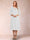 Sheath/Column 3/4 Sleeves Asymmetrical Mother of the Bride Dresses with Lace & Rhinestone