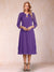 Sheath/Column 3/4 Sleeves Asymmetrical Mother of the Bride Dresses with Lace & Rhinestone