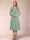 Sheath/Column 3/4 Sleeves Asymmetrical Mother of the Bride Dresses with Lace & Rhinestone