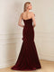 Trumpet/Mermaid Sweetheart Floor-Length Mother of the Bride Dresses with 3D-Flower