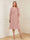 A-Line/Princess V-Neck Half Sleeves Knee-Length Mother of the Bride Dresses with Ruffles & Ruched
