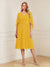 A-Line/Princess V-Neck Half Sleeves Knee-Length Mother of the Bride Dresses with Ruffles & Ruched