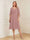 A-Line/Princess V-Neck Half Sleeves Knee-Length Mother of the Bride Dresses with Ruffles & Ruched