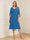 A-Line/Princess V-Neck Half Sleeves Knee-Length Mother of the Bride Dresses with Ruffles & Ruched
