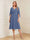 A-Line/Princess V-Neck Half Sleeves Knee-Length Mother of the Bride Dresses with Ruffles & Ruched