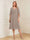 A-Line/Princess V-Neck Half Sleeves Knee-Length Mother of the Bride Dresses with Ruffles & Ruched