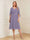 A-Line/Princess V-Neck Half Sleeves Knee-Length Mother of the Bride Dresses with Ruffles & Ruched