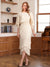 Sheath/Column Scoop 3/4 Sleeves Asymmetrical Mother of the Bride Dresses with Ruffles