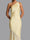 Trumpet/Mermaid One-Shoulder Sweep train/brush train Bridesmaid Dresses with Bowknot