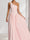 A-Line/Princess One-Shoulder Floor-Length Bridesmaid Dresses with Pleats