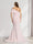 Trumpet/Mermaid One-Shoulder Short Sleeves Floor-Length Bridesmaid Dresses with Pleats