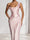 Sheath/Column One-Shoulder Sleeveless Floor-Length Bridesmaid Dresses with Pleats