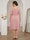 A-Line/Princess V-Neck Short Sleeves Knee-Length Plus Size Bridesmaid Dresses with Ruffles
