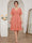 A-Line/Princess V-Neck Short Sleeves Knee-Length Plus Size Bridesmaid Dresses with Ruffles