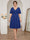 A-Line/Princess V-Neck Short Sleeves Knee-Length Plus Size Bridesmaid Dresses with Ruffles