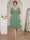 A-Line/Princess V-Neck Short Sleeves Knee-Length Plus Size Bridesmaid Dresses with Ruffles