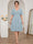 A-Line/Princess V-Neck Short Sleeves Knee-Length Plus Size Bridesmaid Dresses with Ruffles