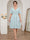 A-Line/Princess V-Neck Short Sleeves Knee-Length Plus Size Bridesmaid Dresses with Ruffles