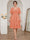 A-Line/Princess V-Neck Short Sleeves Knee-Length Plus Size Bridesmaid Dresses with Ruffles